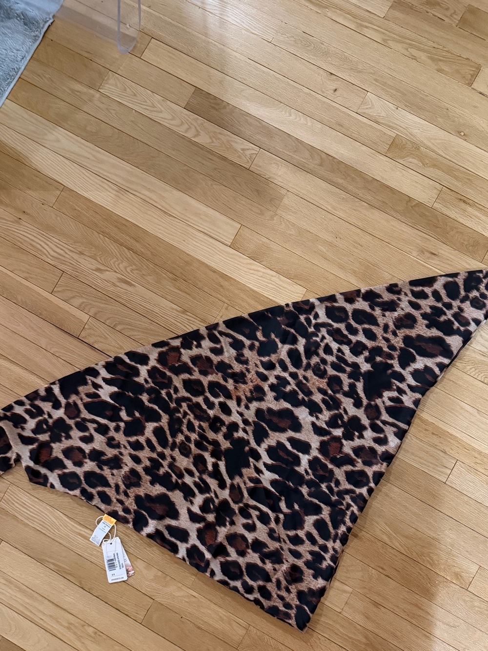 Agua Bendita Leopard Bathing Suit Cover Up - Brown Black